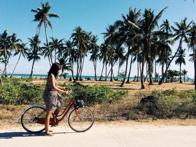 Subselfie - Bantayan Island will never be paradise lost - Lian Buan - Biking in Bantayan